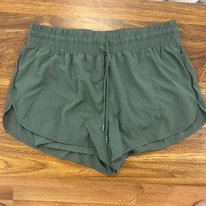 Yogalicious Lightstreme Green Athletic Shorts